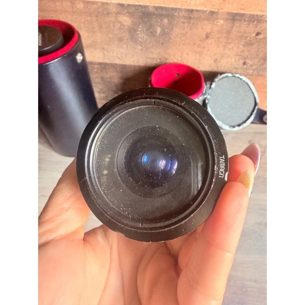 Vintage Camera Lens Lot – Tamron & Sakar Zoom Lenses + Adaptall-2 Adapters